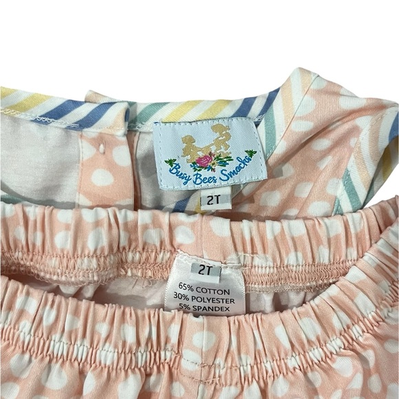 Busy Bee Smocks 2T Pumpkin Set - Picture 2 of 3